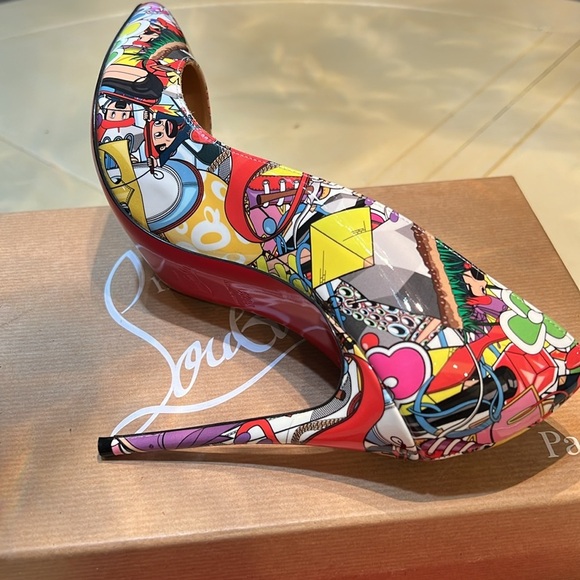 Christian Louboutin Limited Edition Stiltto 4 1/2 inch heels - Picture 6 of 9
